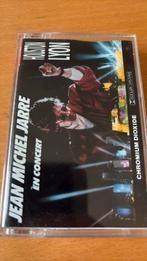 Jean Michel Jarre muziek cassette en concert Houston Lyon, Cd's en Dvd's, Cassettebandjes, Gebruikt, Ducoso, 1 bandje, Ophalen of Verzenden