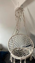 Hang stoel incl bevwstiging, Tuin en Terras, Hangmatten, Ophalen, Zo goed als nieuw, Eenpersoons, Binnen