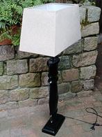 Grote metalen brynxz lamp. Tafellamp vloerlamp z.g.a.n., Ophalen of Verzenden, Zo goed als nieuw, Minder dan 50 cm