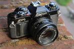 Canon AV-1 + service + nieuwe seals: werkt 100%, Ophalen of Verzenden, Gebruikt, Spiegelreflex, Canon