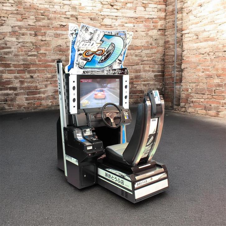 Initial D Arcade Stage 8 Infinity Ready2Play Arcade Kast, Spelcomputers en Games, Spelcomputers | Overige, Gebruikt, Ophalen