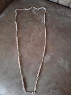 Unieke zilveren ketting 80 cm met koningsschakel, Sieraden, Tassen en Uiterlijk, Kettingen, Ophalen of Verzenden, Zo goed als nieuw