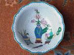 Mooie originele oude Chinese kom van cloisonne 13 cm., Antiek en Kunst, Ophalen of Verzenden