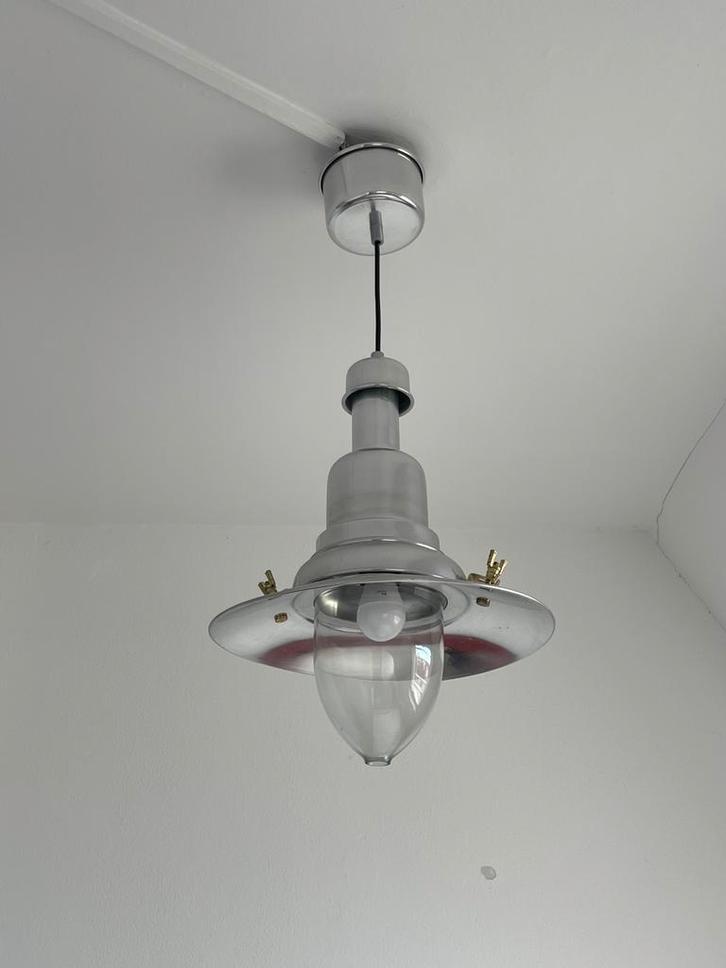 Unieke Hanglamp in Olielamp Stijl Vintage Look -Modern Jasje, Huis en Inrichting, Lampen | Hanglampen, Zo goed als nieuw, 50 tot 75 cm