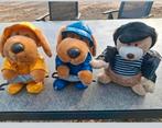 3 Leuke Knuffels - Hond & Beer, Ophalen of Verzenden, Gebruikt, Hond