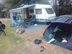 Caravanluifel en zijwand, Ophalen, Gebruikt