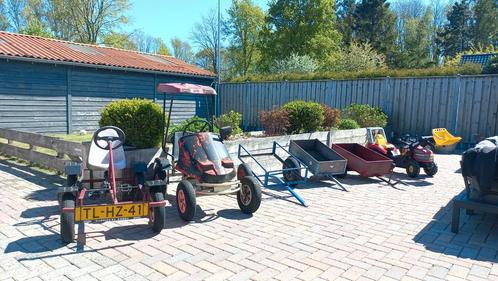 Skelters en karren, Kinderen en Baby's, Speelgoed | Buiten | Skelters, Zo goed als nieuw, Mammoet, Motor, Ophalen