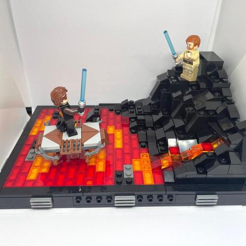 Battle on Mustafar (MOC) Set – LEGO Star Wars, Kinderen en Baby's, Speelgoed | Duplo en Lego, Zo goed als nieuw, Lego, Complete set