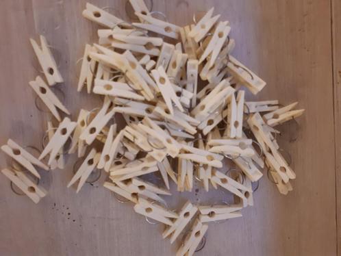 80 kleine plastic knijpertjes, Hobby en Vrije tijd, Knutselen, Nieuw, Materiaal, Ophalen of Verzenden