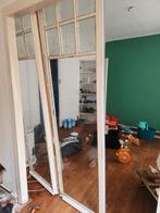 Oude deuren met glas in gebruikte staat, staan in Utrecht, Doe-het-zelf en Verbouw, Deuren en Horren, Ophalen, Gebruikt, Binnendeur