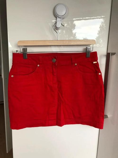 Spijkerrokje/ jeans rokje Street One maat M, Kleding | Dames, Rokken, Zo goed als nieuw, Maat 38/40 (M), Rood, Boven de knie, Ophalen of Verzenden