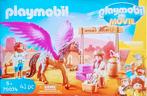 Playmobil The Movie Marla En Del Met Gevleugeld Paard 70074, Ophalen of Verzenden, Zo goed als nieuw, Complete set