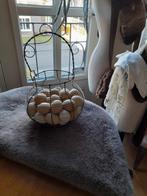 Brocante draadmand met handvat, Ophalen of Verzenden