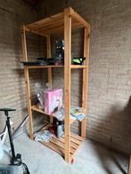 Ikea Houten Stellingkast - 4 Planken, Huis en Inrichting, Kasten | Stellingkasten, Ophalen, Gebruikt