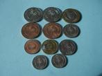 11 Coins of Bahrein, Postzegels en Munten, Setje, Midden-Oosten, Ophalen of Verzenden