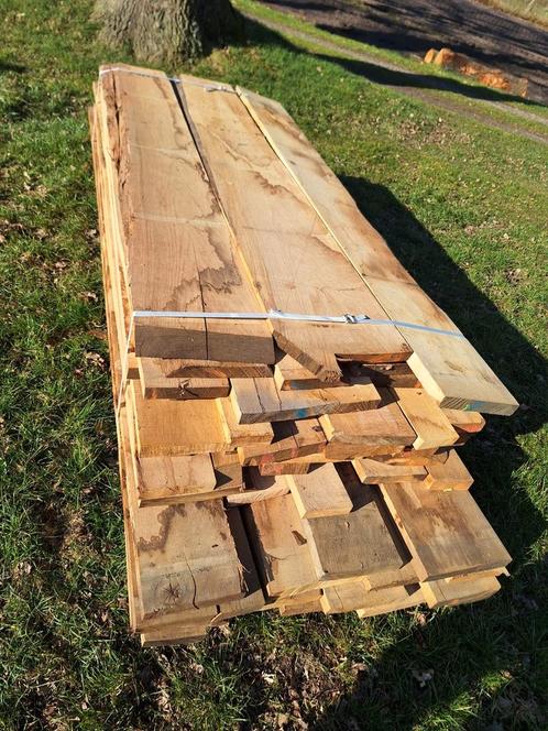 Pakket kd gedroogd Eiken!, Doe-het-zelf en Verbouw, Hout en Planken, Nieuw, Plank, Eiken, Minder dan 200 cm, Ophalen