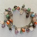 Armband edelstenen, Ophalen of Verzenden, Gebruikt, Overige materialen, Met edelsteen