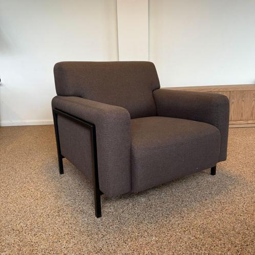Fauteuil Sofex in Brown 15, Huis en Inrichting, Fauteuils, Nieuw, Metaal, Stof, 125 cm of meer, 75 tot 100 cm, Verzenden