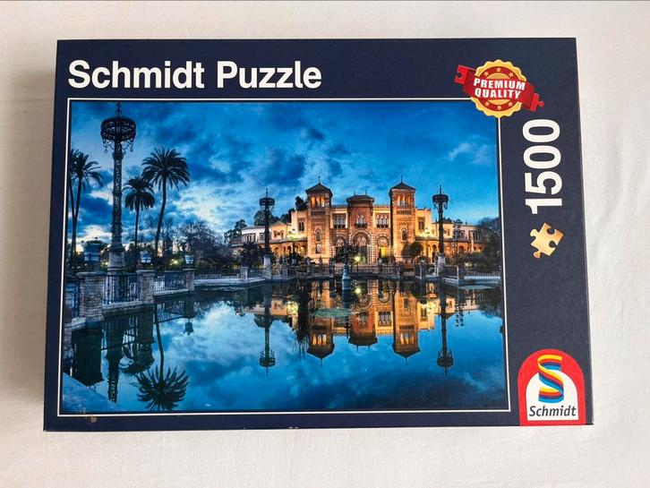 Schmidt puzzel, Hobby en Vrije tijd, Denksport en Puzzels, Zo goed als nieuw, Legpuzzel, 500 t/m 1500 stukjes, Ophalen of Verzenden