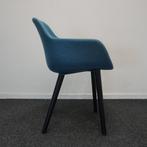 Crassevig Pola Round Vergaderstoelen | Blauw | Design Stoel, Huis en Inrichting, Stoelen, Hout, Gebruikt, Blauw, Ophalen of Verzenden