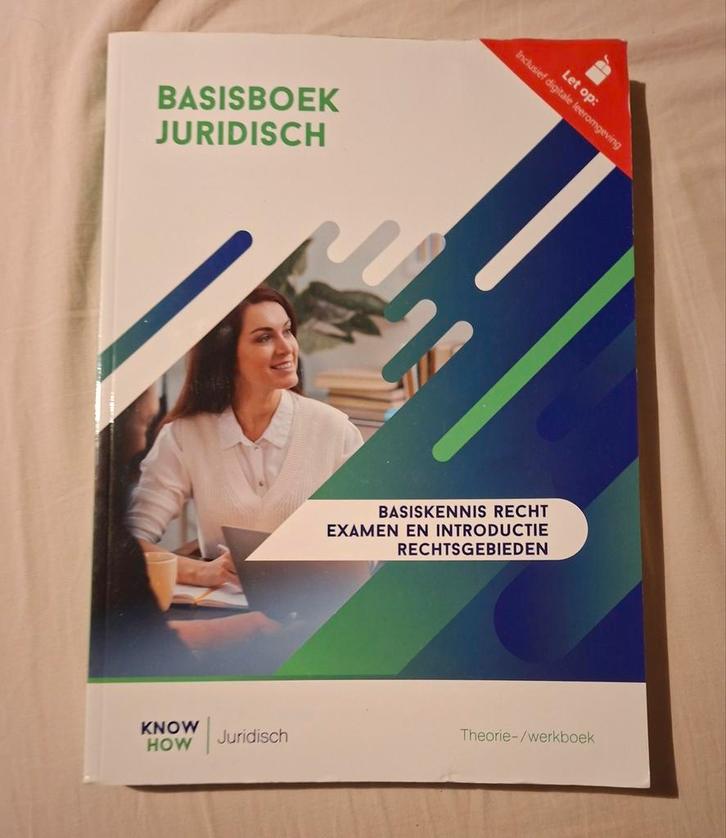 Basisboek Juridisch, Boeken, Schoolboeken, Nieuw, Nederlands, Overige niveaus, Ophalen of Verzenden