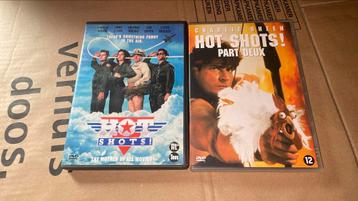 Hot Shots 1 en 2: Part Deux met Charlie Sheen. beschikbaar voor biedingen