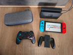 Nintendo switch v2, Spelcomputers en Games, Ophalen of Verzenden, Gebruikt, Met 2 controllers, Switch 2019 Upgrade