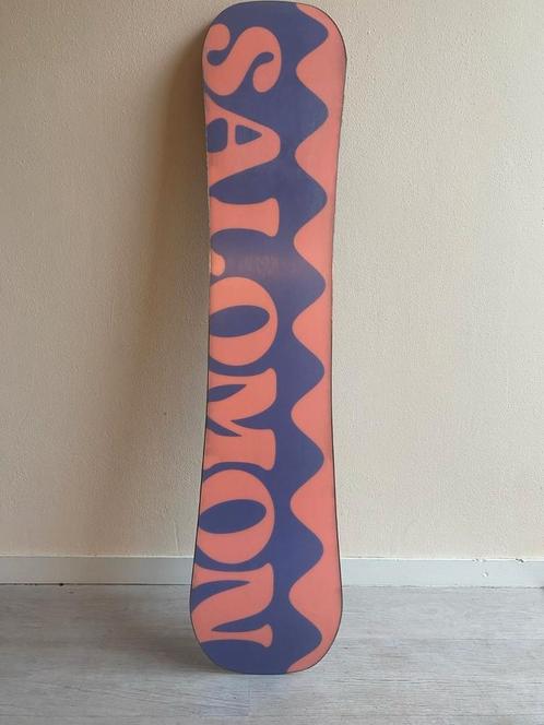 Kinderboard Salomon oh yeah grom 133 zo goed als nieuw!, Sport en Fitness, Snowboarden, Zo goed als nieuw, Board, Ophalen of Verzenden