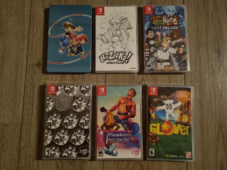 Limited Editie Switch Spellen, Spelcomputers en Games, Games | Nintendo Switch, Zo goed als nieuw, Overige genres, 3 spelers of meer