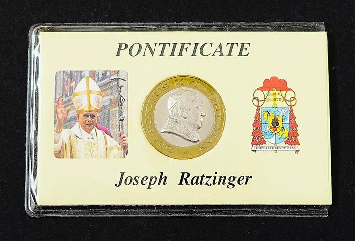 Vaticaan : 2 euro 2005 - Benedictus XVI - 19. IV. 2005, Postzegels en Munten, Munten | Europa | Euromunten, Setje, 2 euro, Vaticaanstad