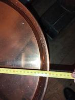 Mooi groot rose goudkleurig dienblad, Huis en Inrichting, Gebruikt, ., Rond, Ophalen of Verzenden