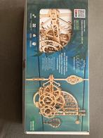 3D puzzel houten wandklok, Ophalen of Verzenden, Zo goed als nieuw, Houten stempel