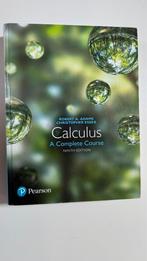 Calculus A Complete Course 9th Edition, Boeken, Ophalen of Verzenden, Zo goed als nieuw, Programmeertaal of Theorie, Pearson
