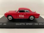 Alfa Romeo Giulietta Sprint 1000 Miglia, Overige merken, Ophalen of Verzenden, Zo goed als nieuw, Auto