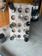 Houten Wijnrek voor 30 flessen, 50 tot 75 cm, Ophalen of Verzenden, Zo goed als nieuw, 25 flessen of meer