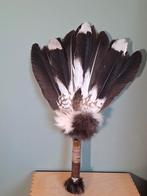 Handgemaakte Smudge Veer Waaier & Sjamaan Stok, Ophalen of Verzenden