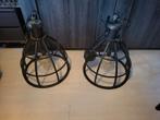 2 hanglampen, Ophalen, Zo goed als nieuw, Rechthoekig, 50 cm of meer