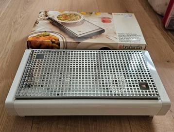 Brabantia schotelwarmer, zo goed als nieuw beschikbaar voor biedingen