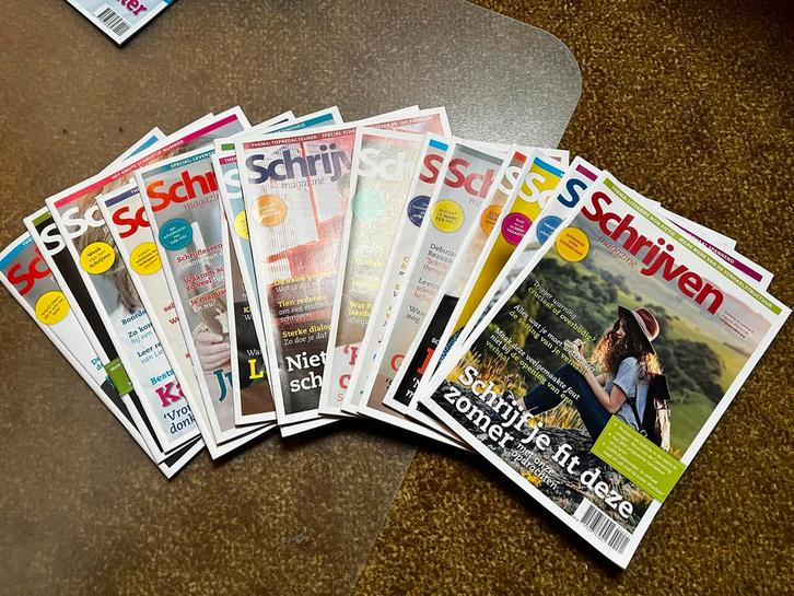 Schrijven Magazine 2020-2022 (15 stuks), Boeken, Tijdschriften en Kranten, Zo goed als nieuw, Overige typen, Ophalen of Verzenden