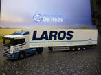 Tekno Scania 124 Laros / Maersk, Hobby en Vrije tijd, Ophalen of Verzenden, Nieuw, Bus of Vrachtwagen, Tekno