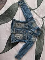 Vingino spijkerjasje maat 2, Kinderen en Baby's, Kinderkleding | Maat 104, Meisje, Ophalen of Verzenden, Zo goed als nieuw, Vingino
