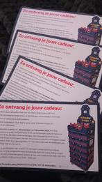 3 Nationale Postcode Loterij Cadeaubonnen Hollandse Huisjes, Ophalen of Verzenden, Nieuw, Losse kaart