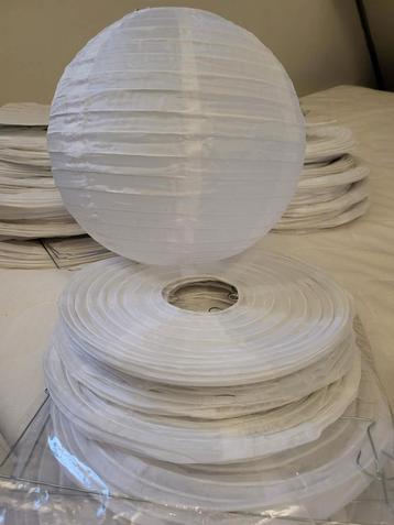 Nylon lampionnen pakket 35 cm 10 x beschikbaar voor biedingen