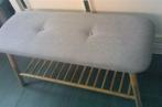 Bamboe Bankje Lily - 1 plank - 90x34x45 cm, Huis en Inrichting, Ophalen, Gebruikt, Overige maten, Riet of Rotan