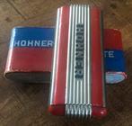 Vintage “dubbele  C - G “ mondharmonica Hohner Echo Elite, Muziek en Instrumenten, Ophalen of Verzenden, Gebruikt, G-mondharmonica