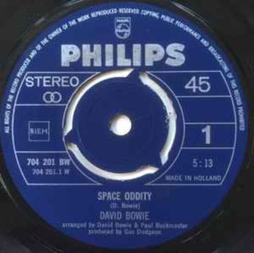 single vinyl  DAVID BOWIE – Space Oddity (1969 - NL), Cd's en Dvd's, Vinyl Singles, Gebruikt, Single, Rock en Metal, 7 inch, Verzenden