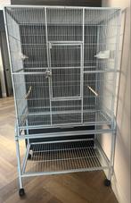 Vogelkooi Merk Strong, Dieren en Toebehoren, Vogels | Hokken en Kooien, Ophalen of Verzenden, Zo goed als nieuw, Metaal, Vogelkooi