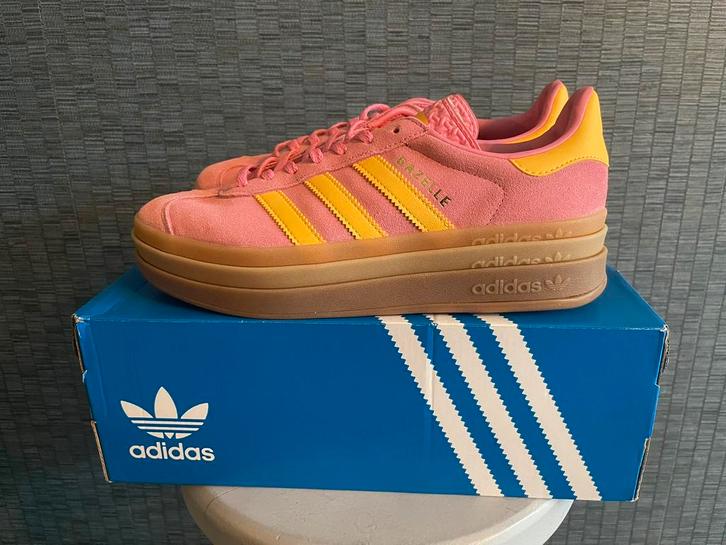 Adidas originals EU 40 2/3 Gazelle Bold Bliss Pink Spark, Kleding | Dames, Schoenen, Zo goed als nieuw, Sneakers of Gympen, Roze