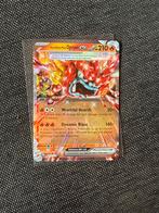 Hearthflame Mask Ogerpon ex 017/131 - Prismatic Evolutions, Ophalen of Verzenden, Zo goed als nieuw, Losse kaart, Foil