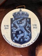 Bevrijdings bord Regina Delfs Blauw V, Ophalen